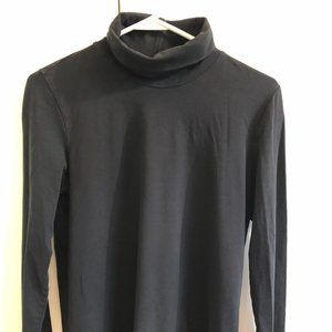 J.Jill, S, Relaxed Turtle Neck, Black